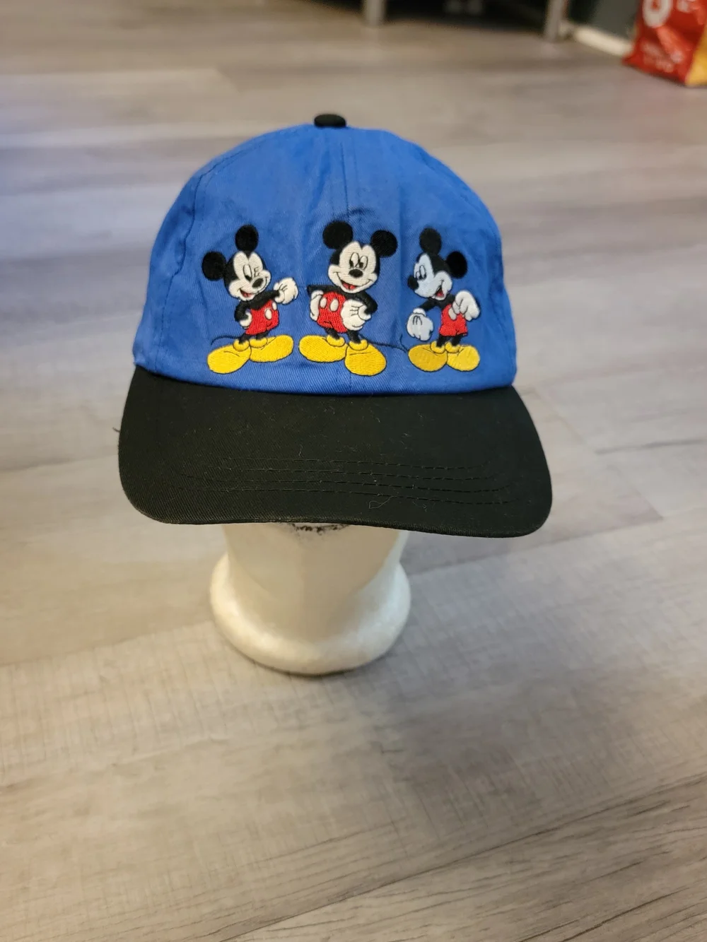 Disney Mickey Mouse Blue & Black Kids Cap